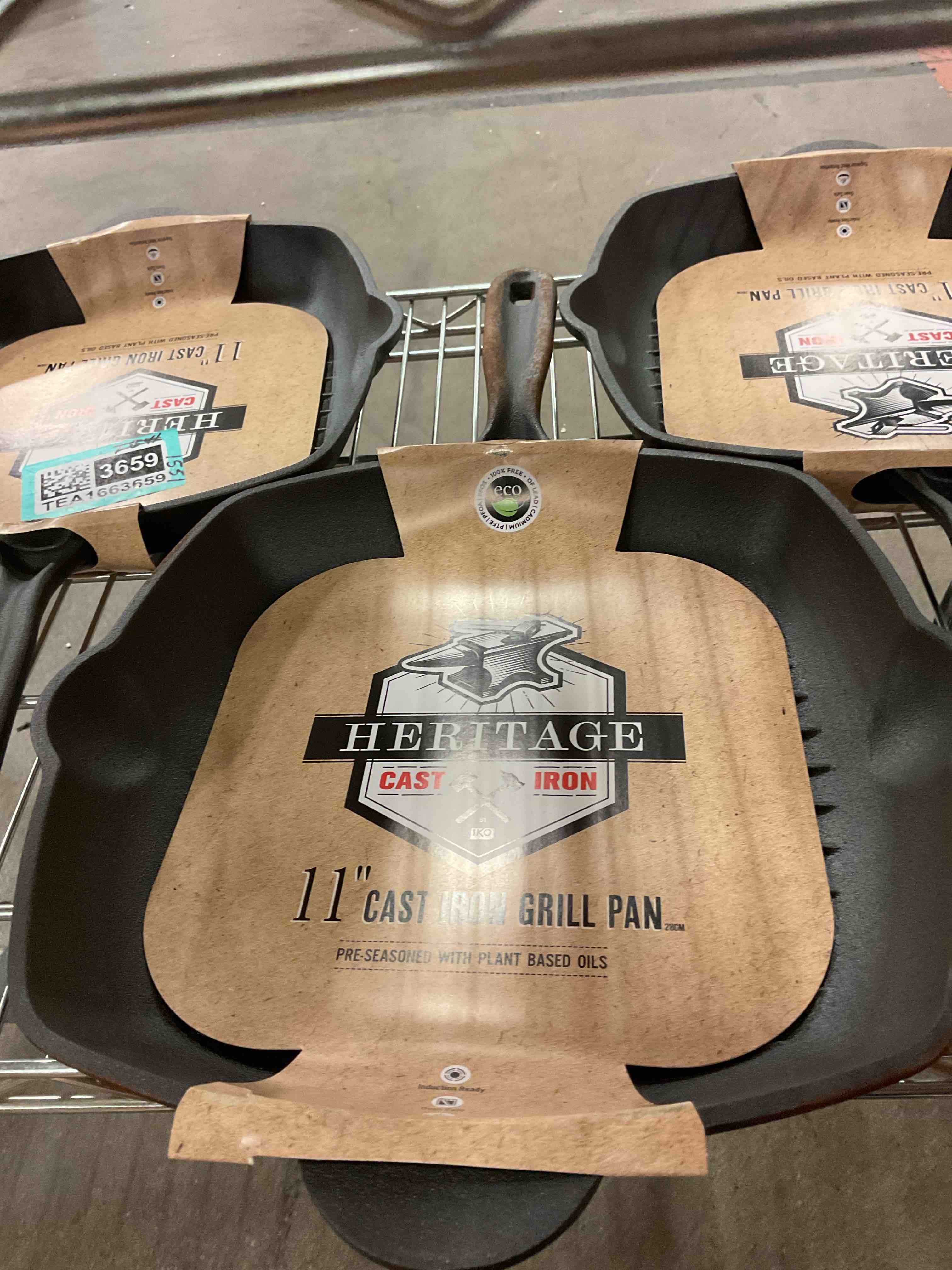 Heritage Cast Iron Pans