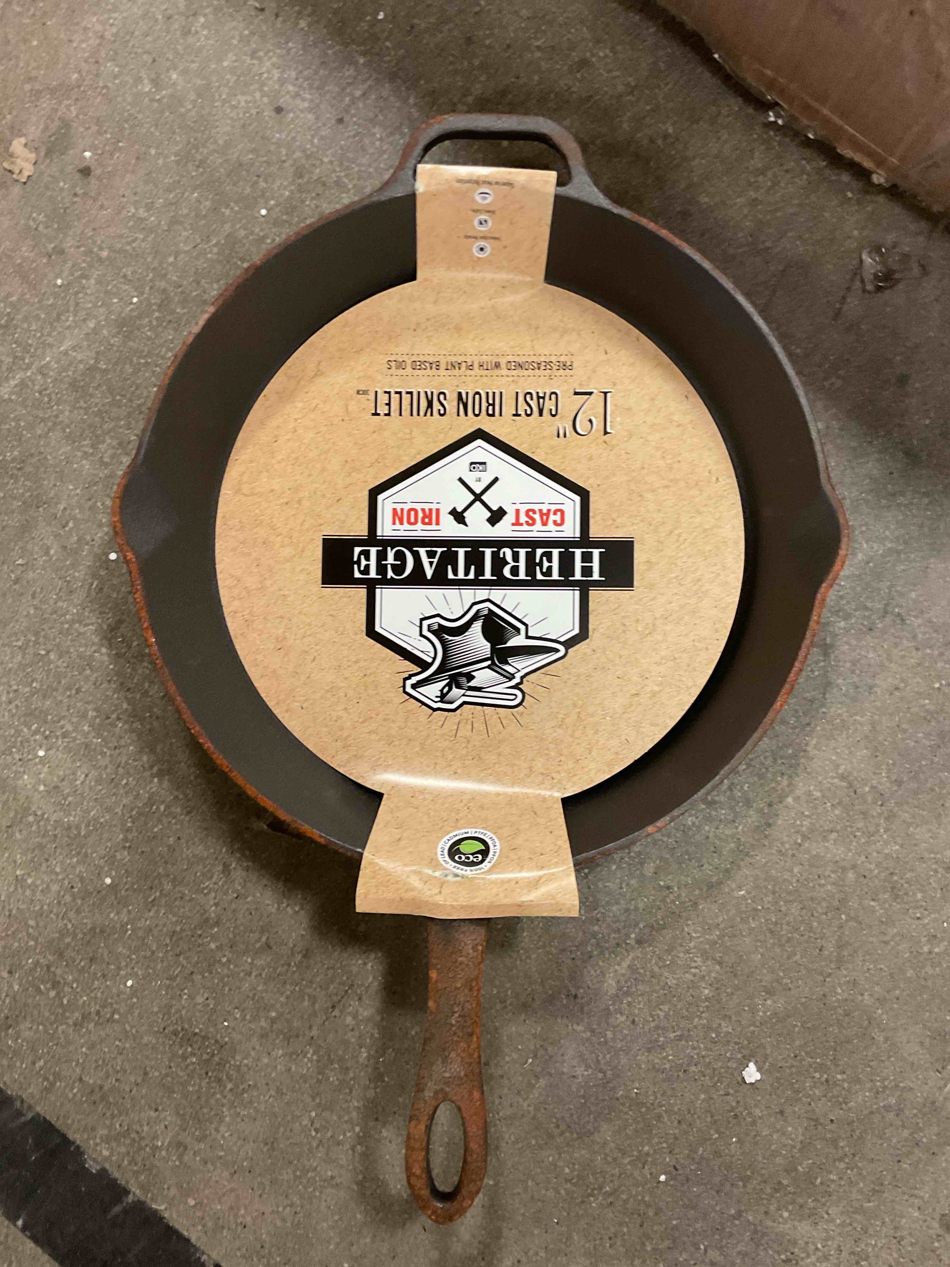Heritage Cast Iron Pans