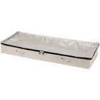 41.5”x18”x6” cloth storage bag for clothes beige 