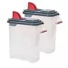 Buddeez 40 lb Pellet and Multi-Use Storage Dispenser, 2pk