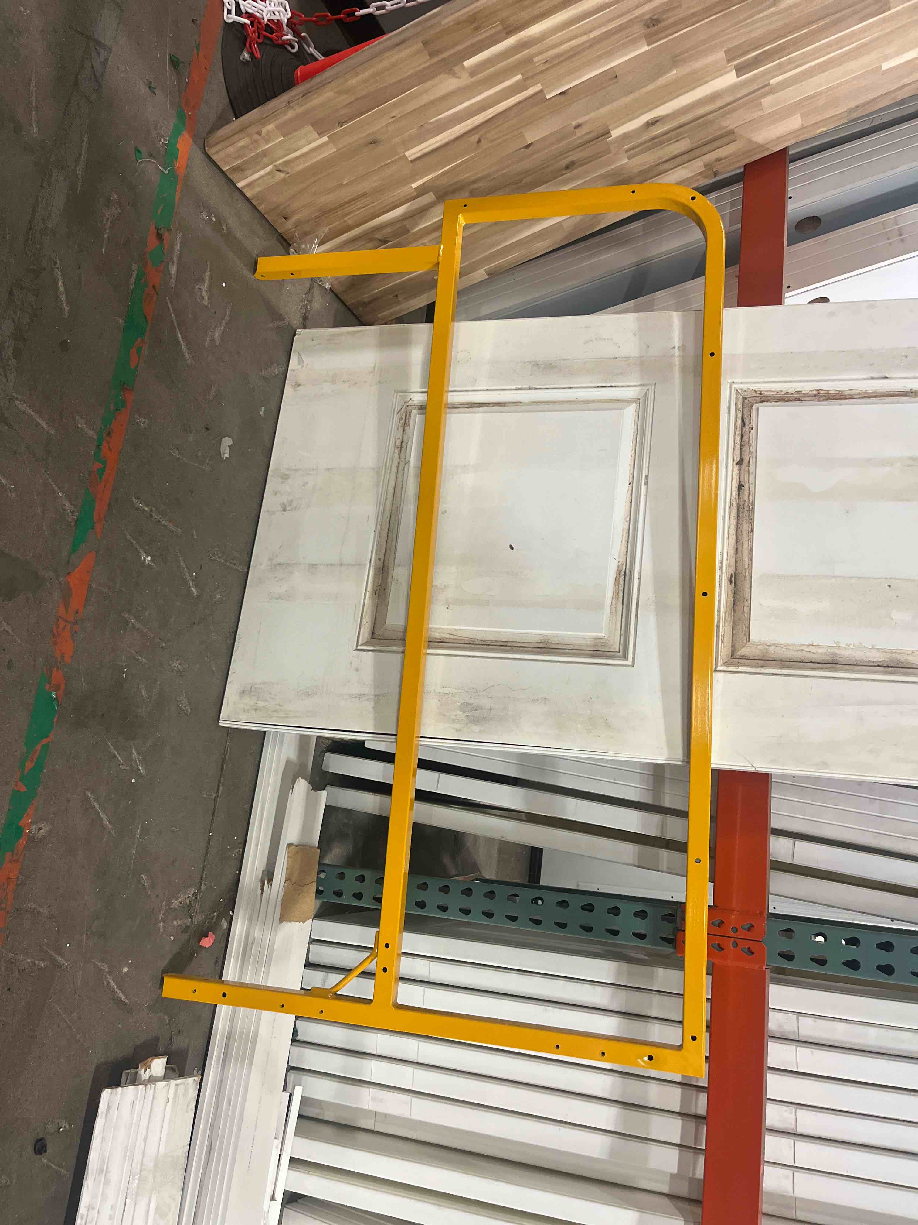 Yellow Metal Frame 
