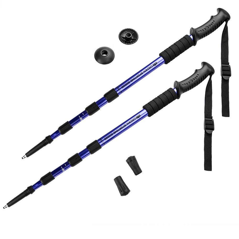 Crown Walking poles blue set of 2