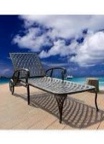 Mallin Cast Aluminum Chaise Lounger 
