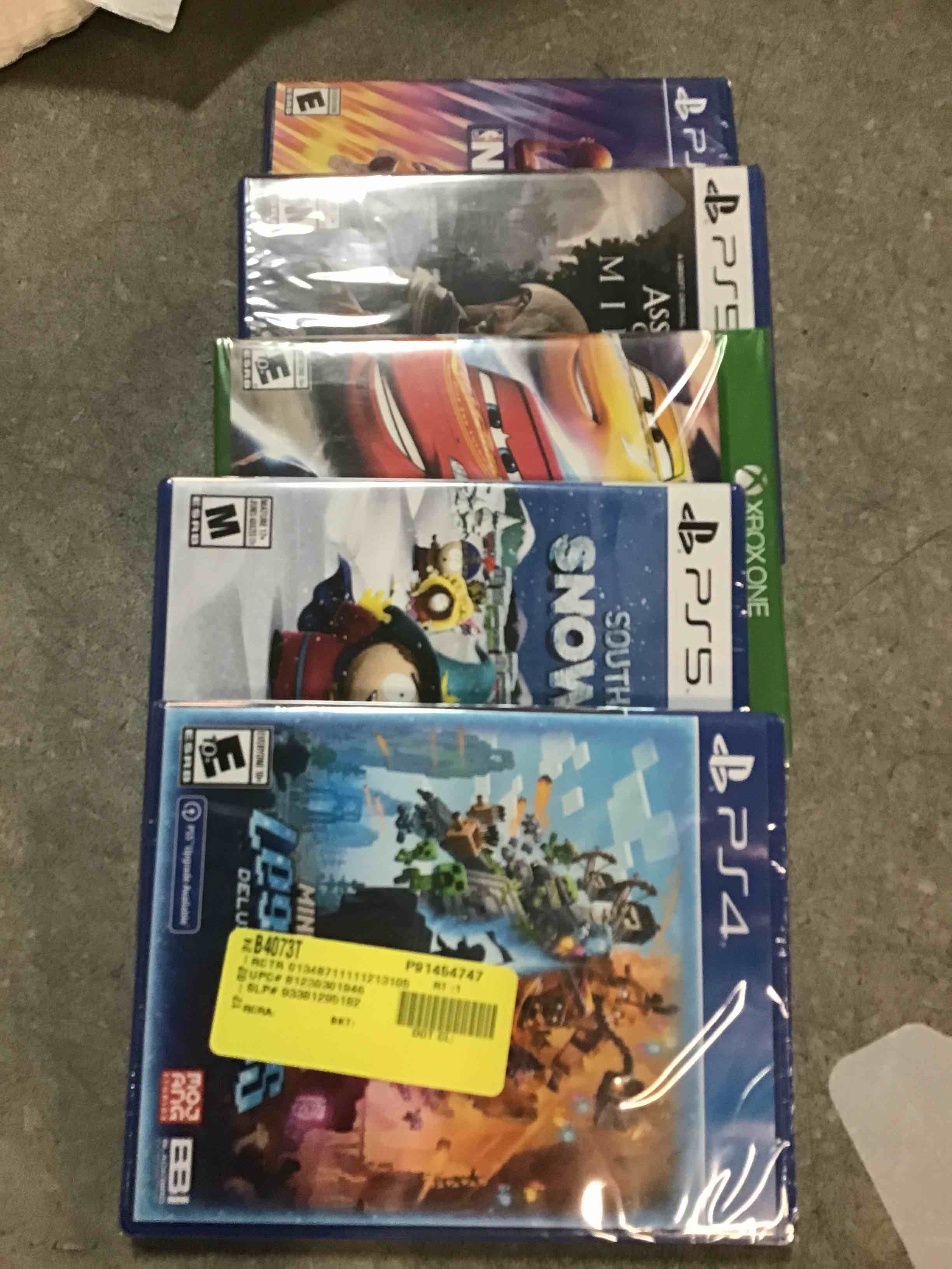 Video game assortment pack of 5