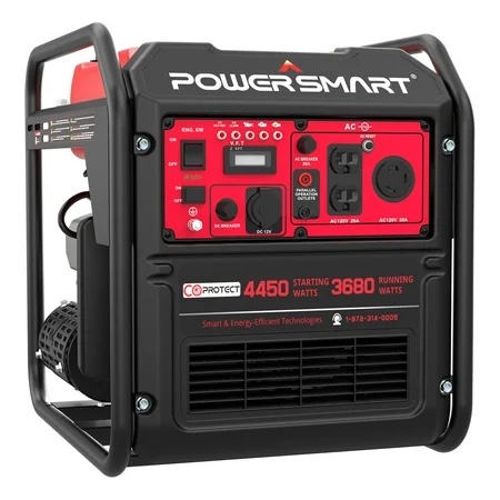 PowerSmart 4400 Watt RV Ready Open Frame Inverter Generator