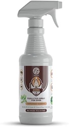 GERMOFIN Zorg Flea & Tick Control Spray for Dogs - Natural Flea and Tick Prevention Spray - No Side Effects