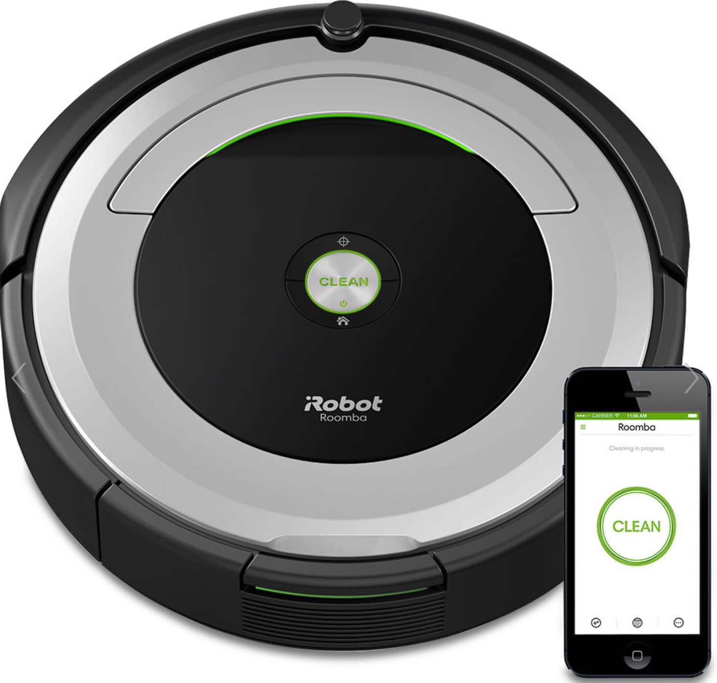The App Controlled Superior Suction Roomba 690