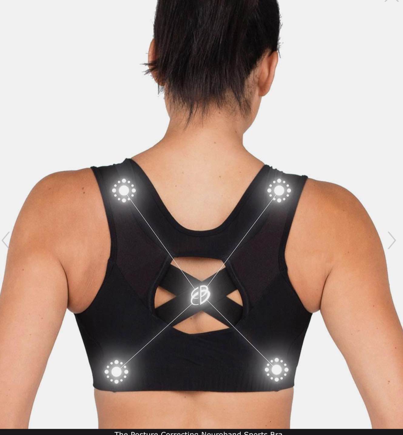 The Posture Correcting Neuroband Racerback Bra SizeXL