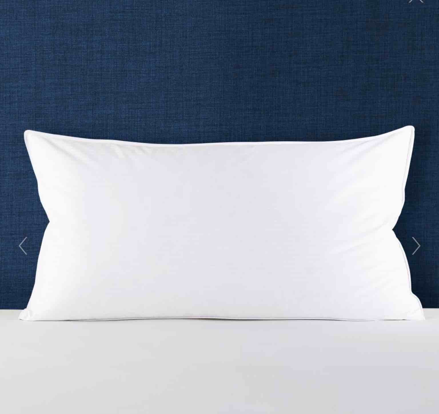 The Superior European Down Pillow King Size 20”X36”)