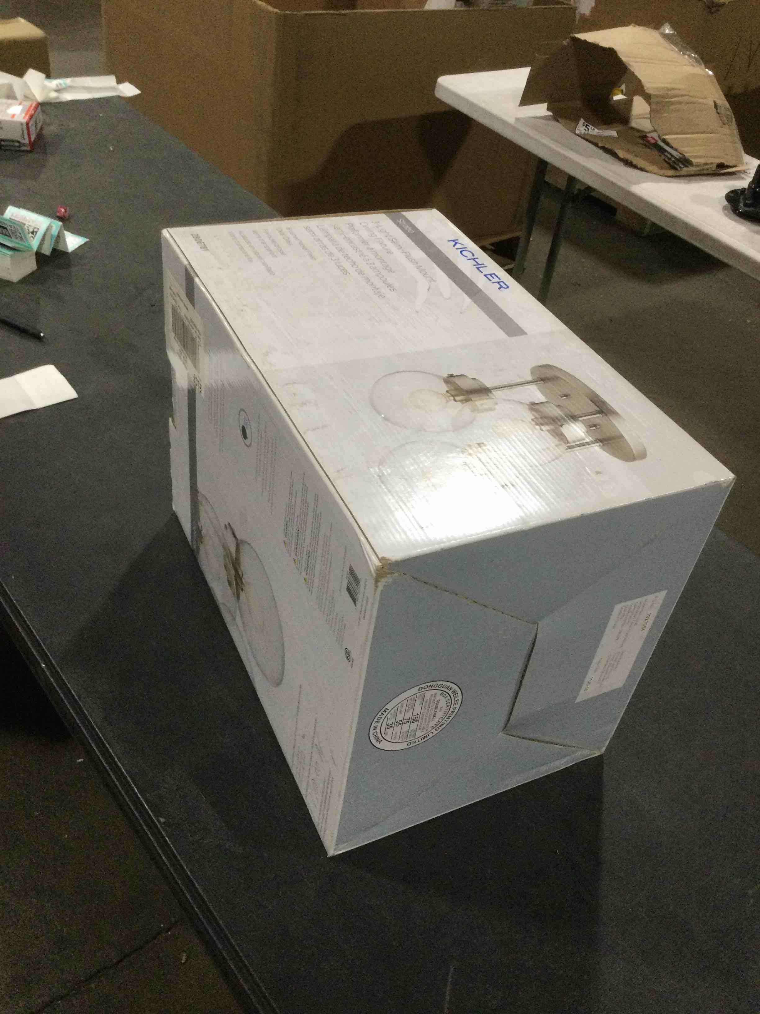 Modern Semi Flush Mount Ceiling Light, 3-Light Crystal Close to Ceiling Light Fixtures, Gold Kitchen Light Fixtures with Clear Crystal Shade, Hallway Light Fixtures for Hallway Bedroom Bathroom Brand: Lxybcce