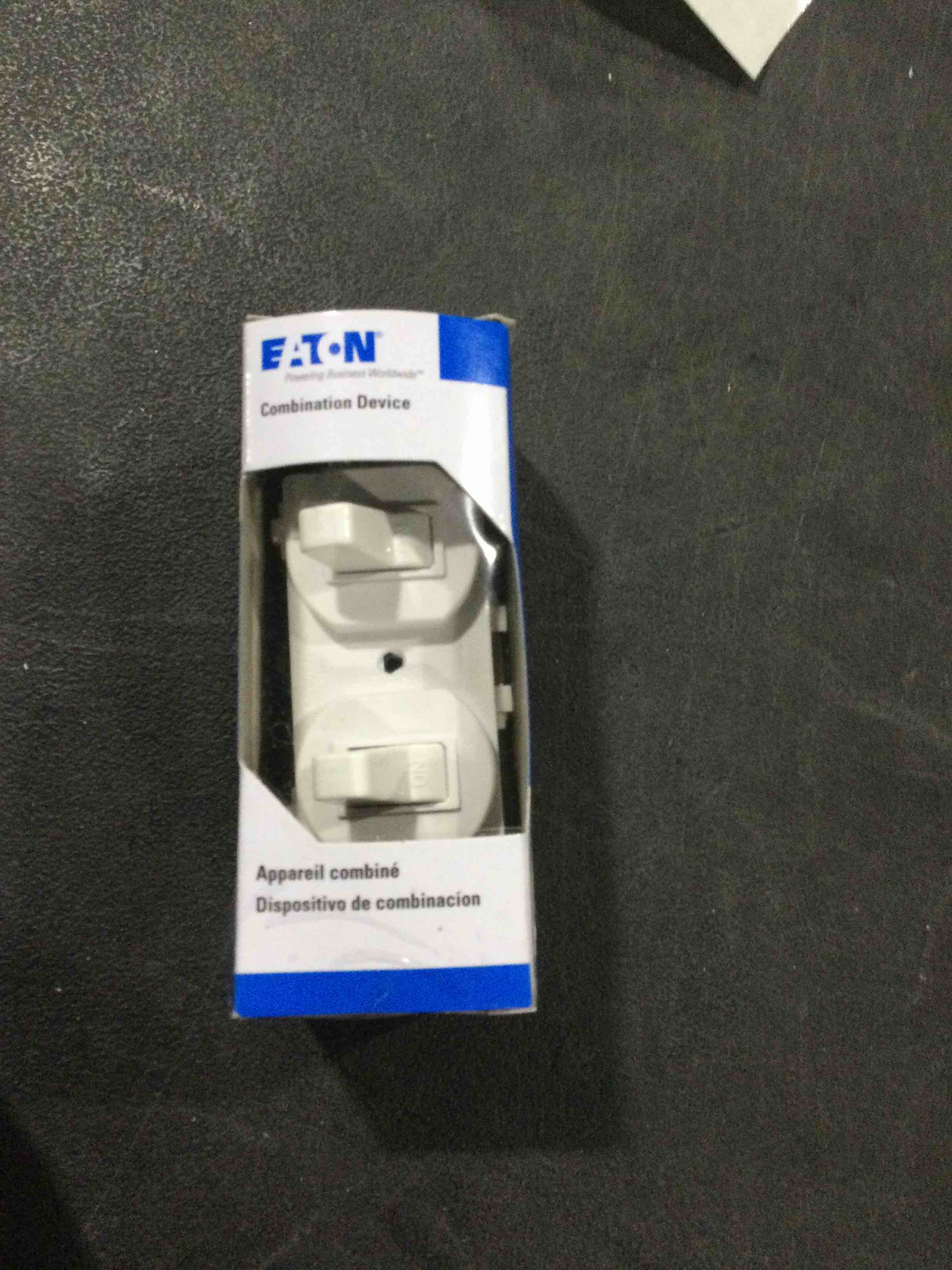 combination two single pole switches