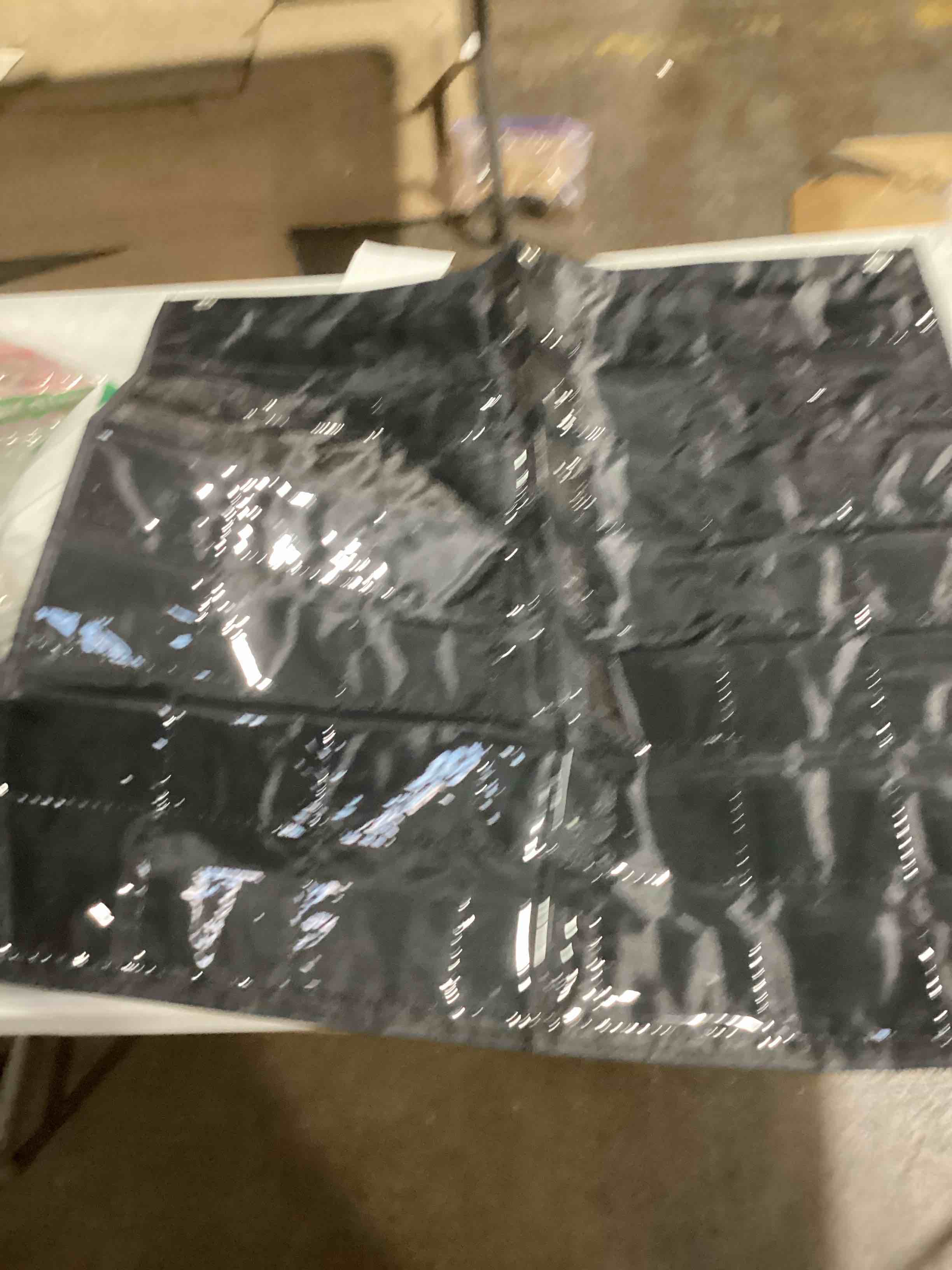 HBlife Clear Acrylic Business Card Holder Wall Mount Sticker Display Rack Multiple Cards Organizer for Gift Cards and Brochures, 16 Pockets