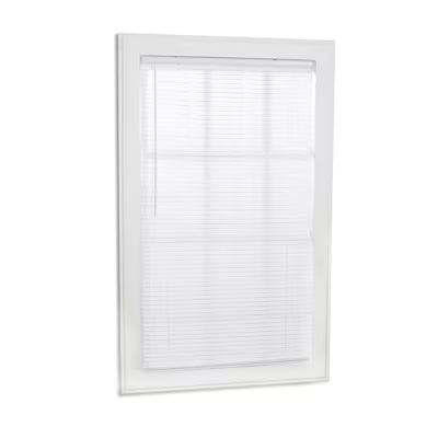 Project source room darkening cordless vinyl mini blinds 08808923 32 “x 64“