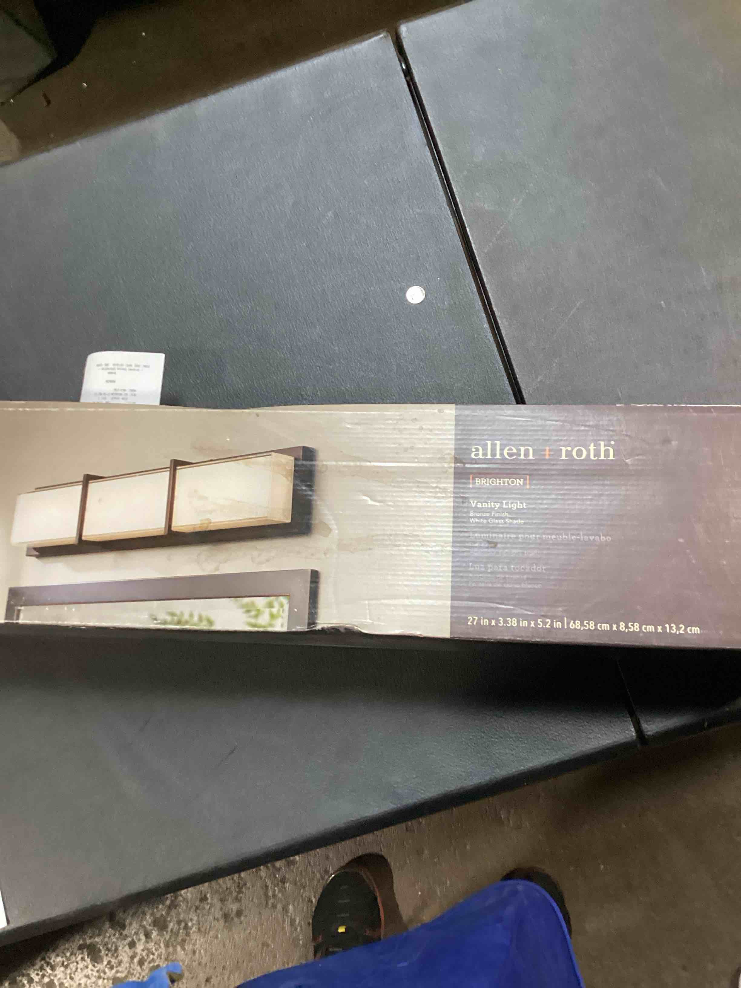 allen Roth brighten vanity light