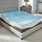 3'' Reversible Gel Memory Foam 5- Zone Mattress Topper