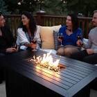 Swivel Patio Armchair with Cushion