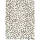 Tommen Animal Print Neutral Black/White Area Rug 2x3