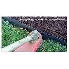 Flexible to create curves/circles · Sold with five 9 inch galvanized stakes- extra stakes recommended for multiple circular applications · Made from 100% recycled