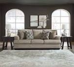 SLIPCOVERED SOFA TAUPE 