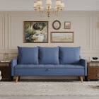 Haylie 59.4'' Square Arms Loveseat