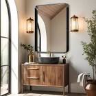 Jovita Rectangle Metal Mirror