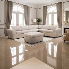 Otbert 7 - Piece Upholstered Sectional, cream, INCOMPLETE 