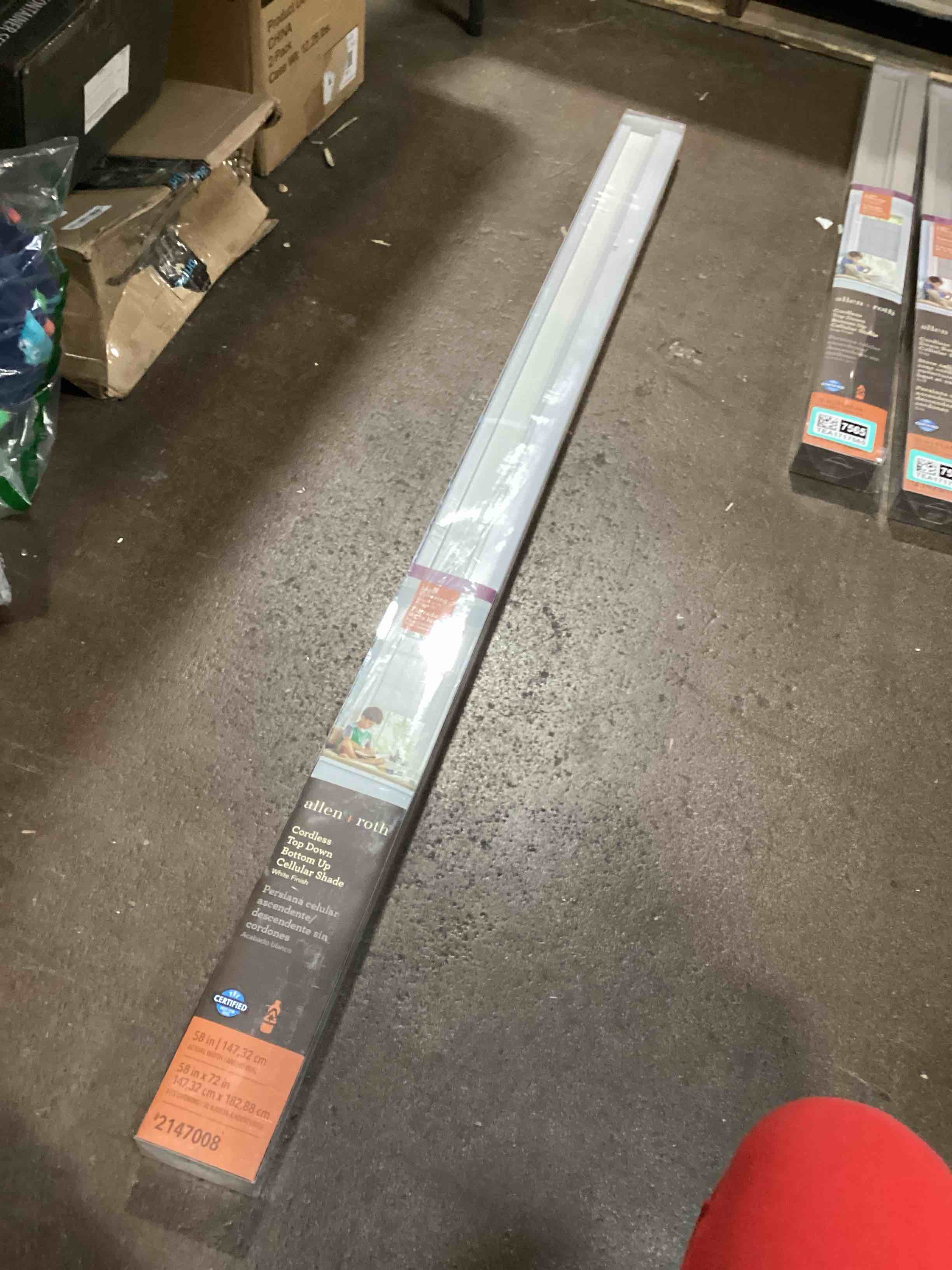 Allen+Roth Cordless Top Down Bottom Up Cellular Shade