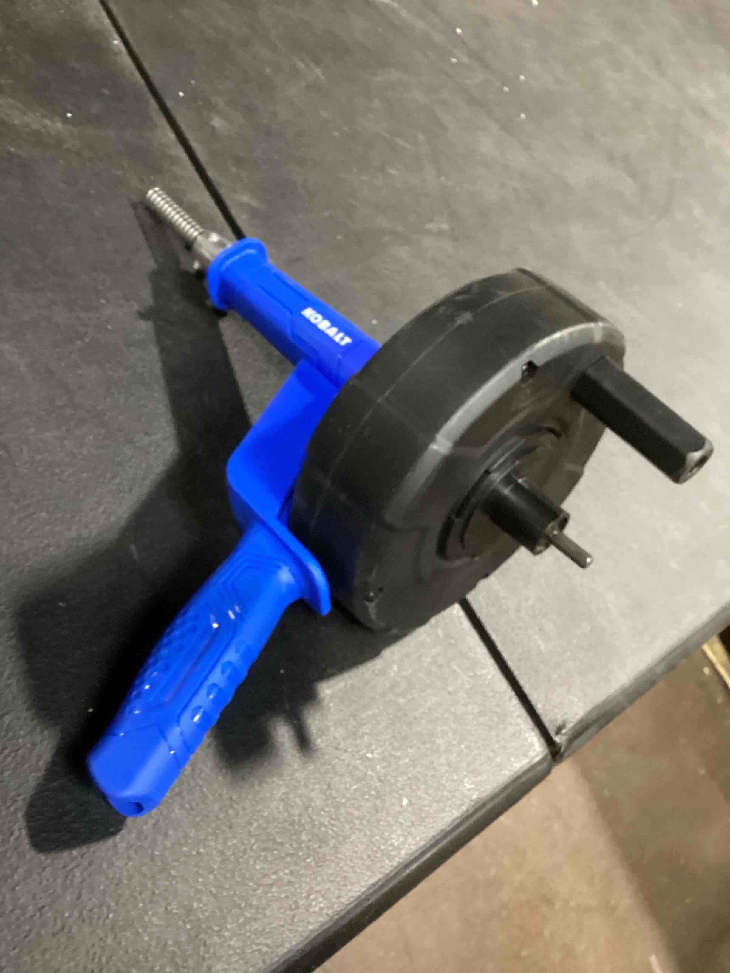 Kobalt 1/4in x 25ft High Carbon Wire Hand Auger For Drain