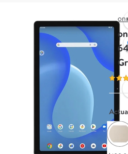 onn. 10.4" Tablet Pro, 64GB (2023 Model) - Gray