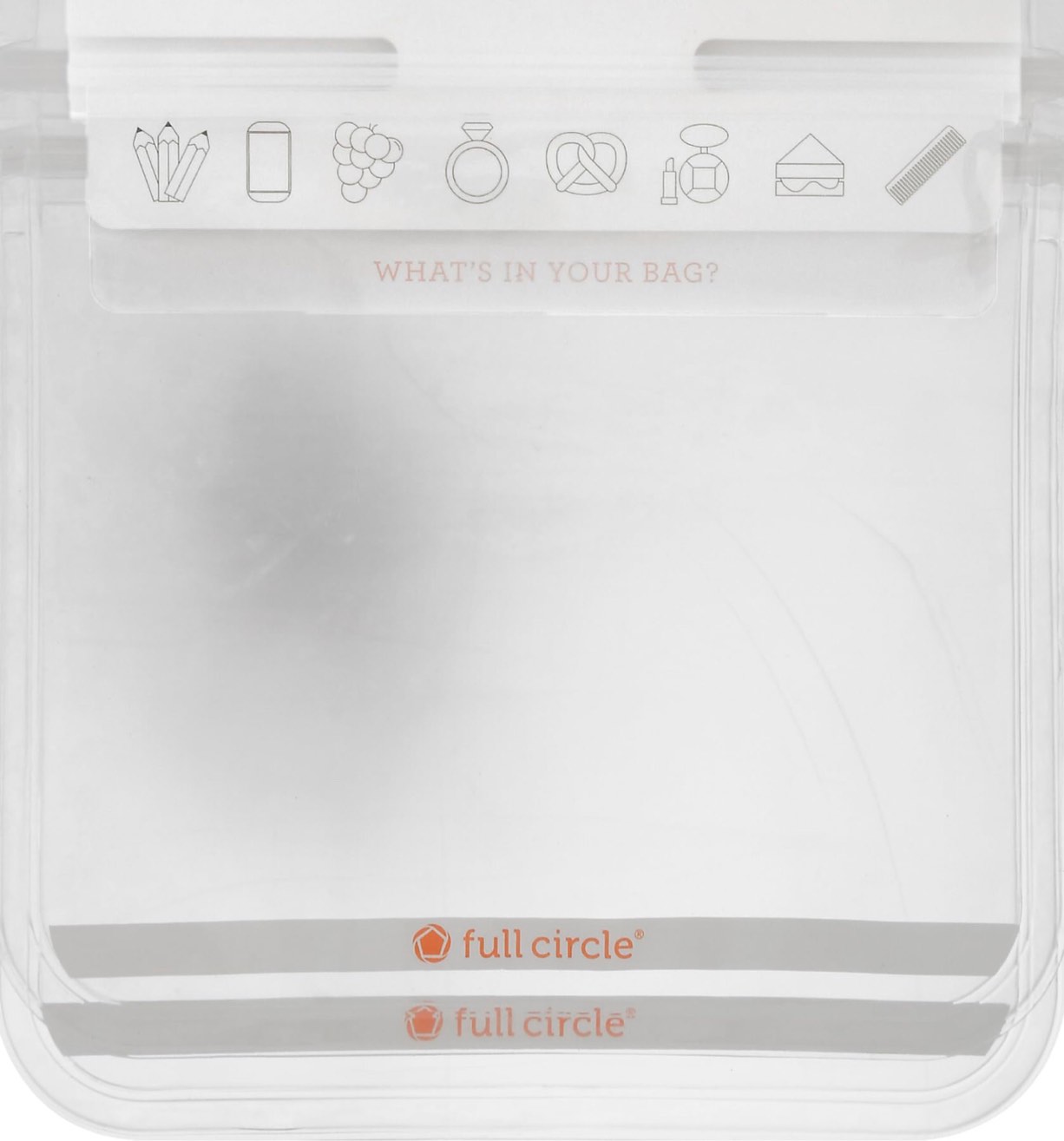 Full Circle, FC Clear Sandwich Bag, 2 Count