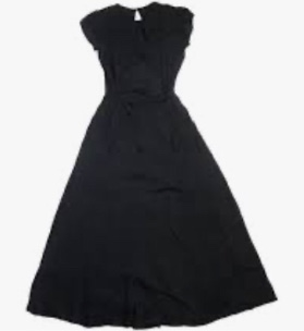 Helmut Lang Asymmetrical Maxi Dress In Basalt Black( Size Small) 