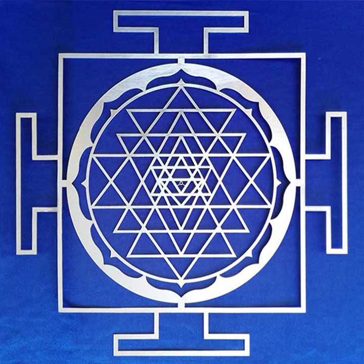 ZenVizion Sri Yantra geometric frame 13.5”