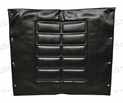 VINYL FLARED BACK UPH 18 W x 16H  HOLE BLACK by Alco