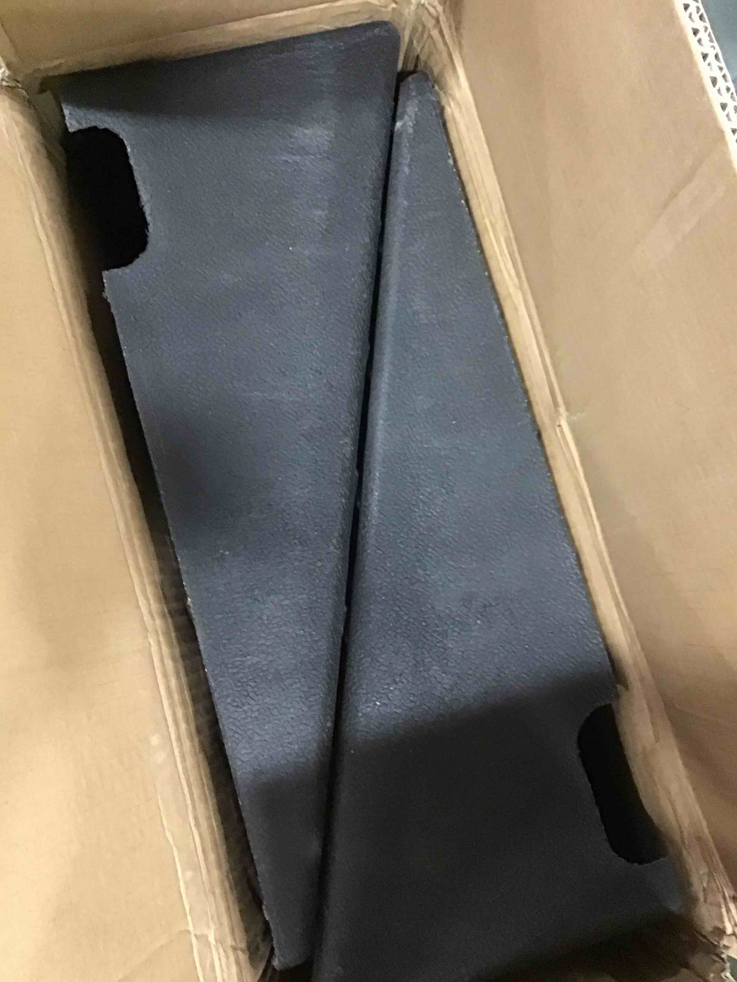 Nilight Rubber Curb Ramps, 7.9" Rise Height Heavy Duty Rubber Threshold Ramp, Portable Driveway Ramps for Cars Wheelchairs Scooter Lawn Mower, 7000lbs Load Capacity, 2 Pack