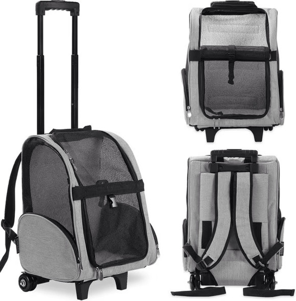 (Similar image) KOPEKS Deluxe Travel Airline-Approved Dog & Cat Carrier Backpack