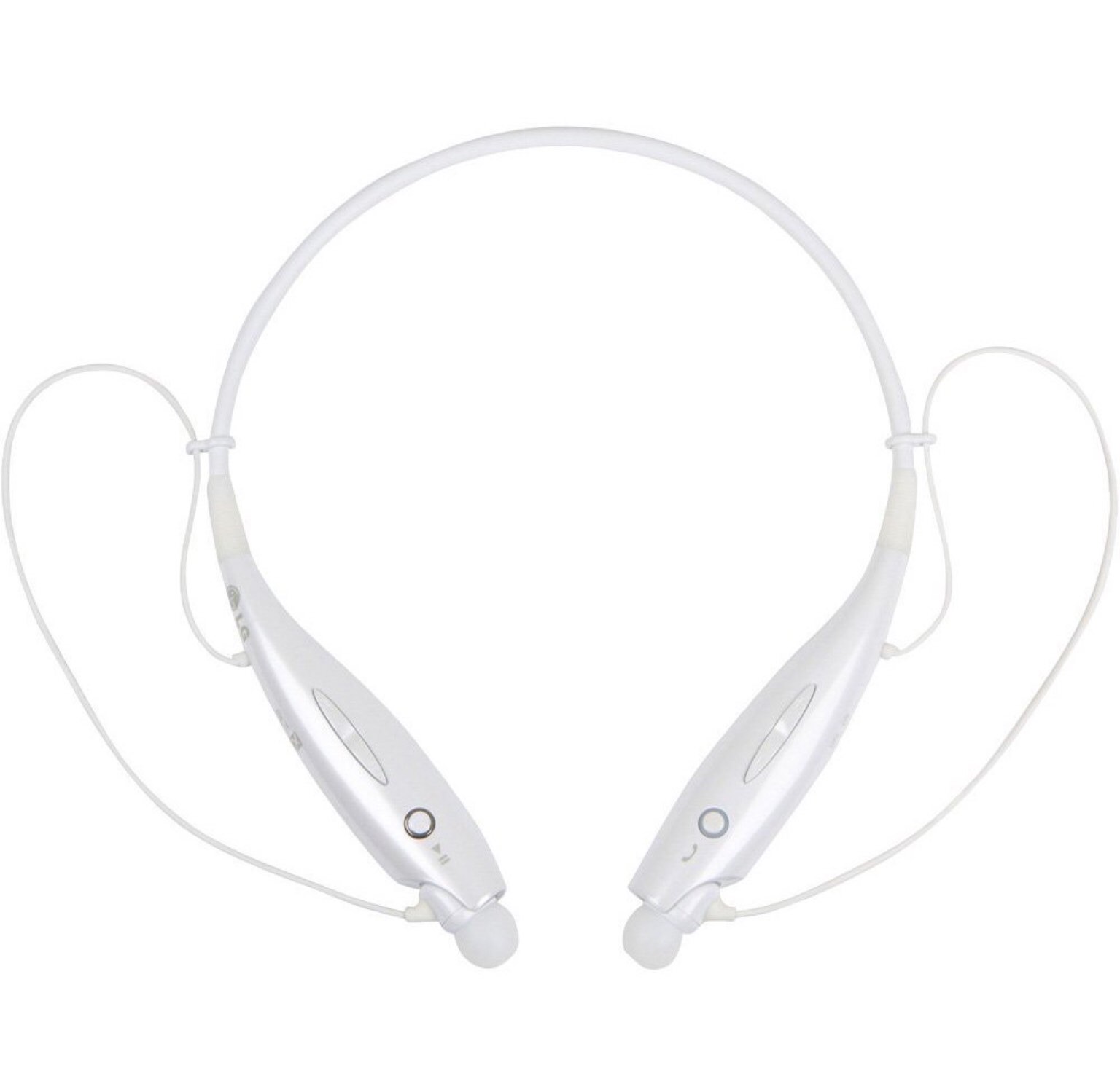 LG Electronics HBS-730 Tone+ Stereo Bluetooth Headset - Retail Packaging - White