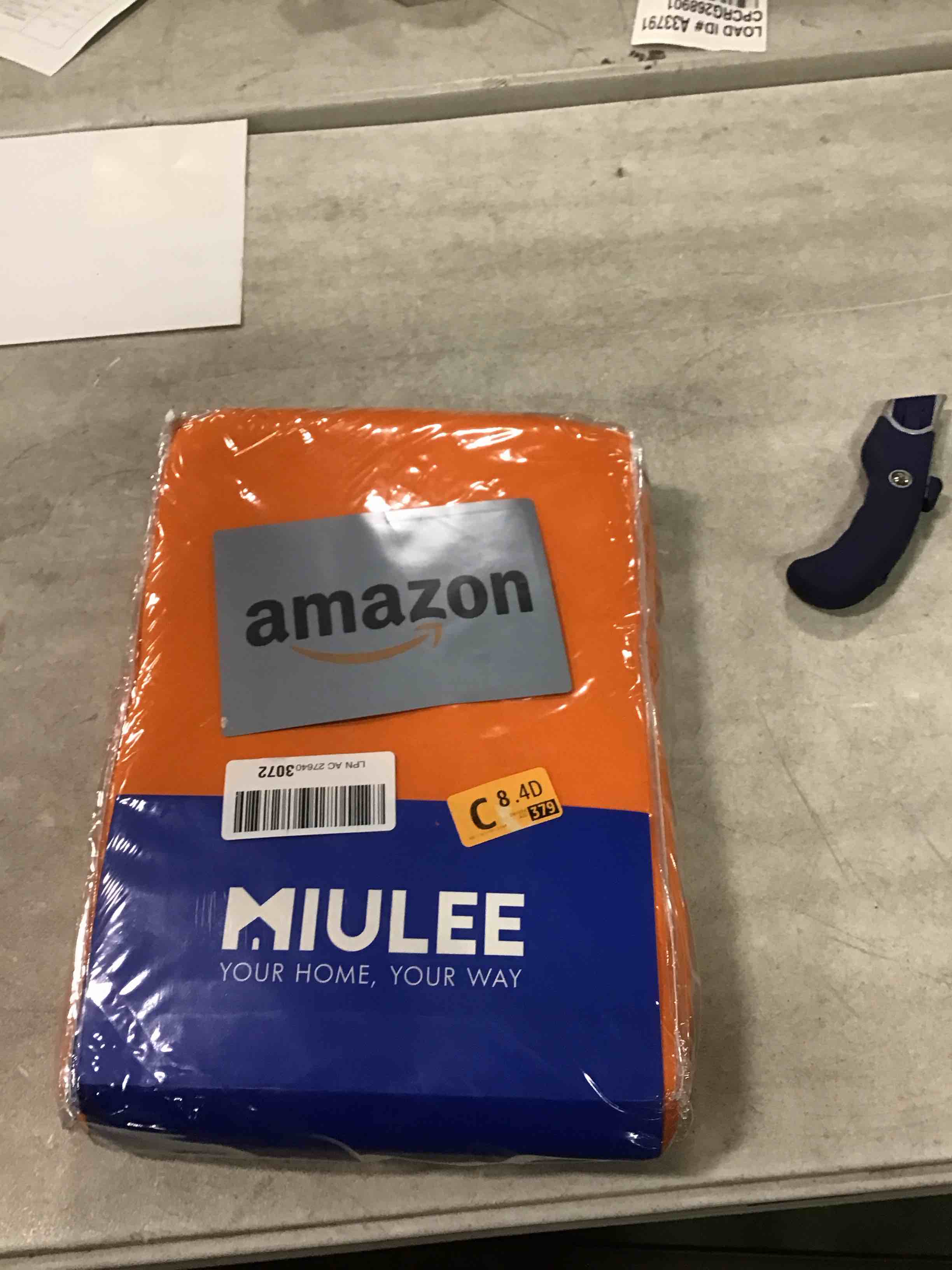 miulee orange 52”x84” curtains