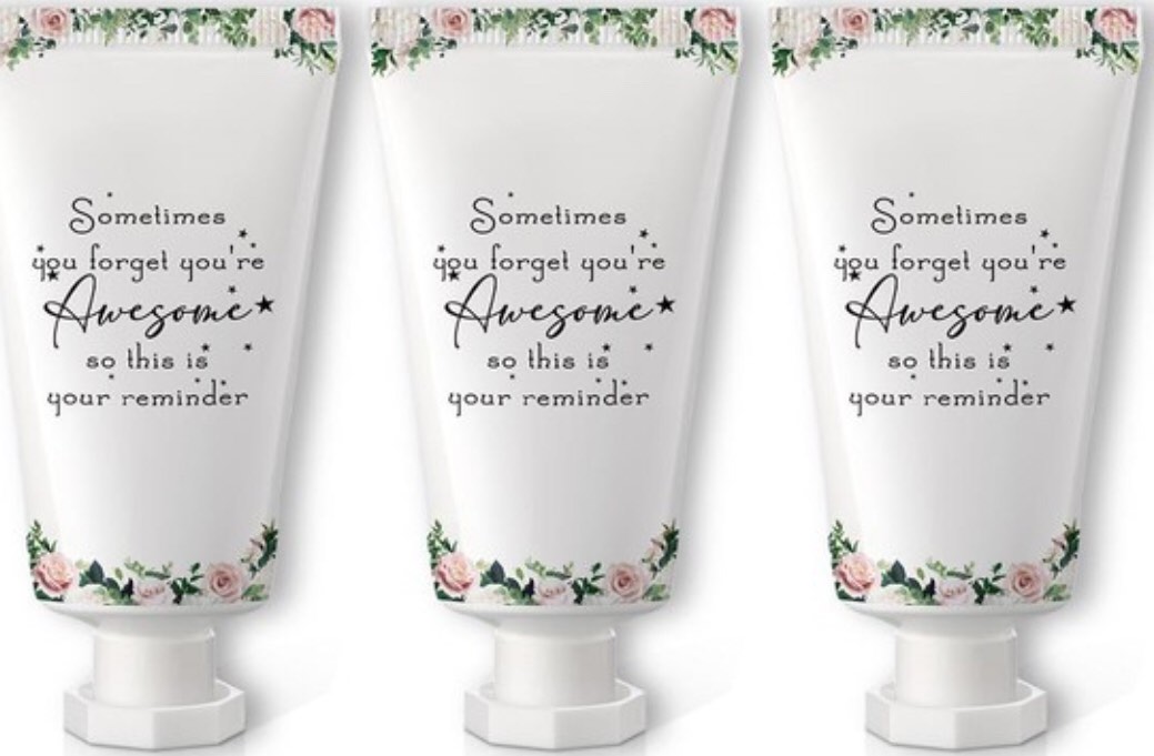 Dansib 48 Sets Thank You Hand Cream Gift Set for Women Travel Hand Lotion for Cracked Hands Hand Lotion with Organza Bags Tags Bulk Gifts for Coworkers Mother's Day Holiday Christmas(Cute)