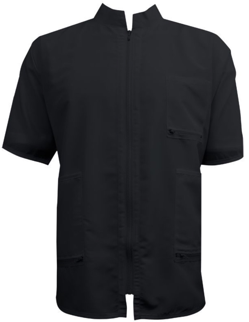 Vincent China Collar Jacket Black SIZE M 