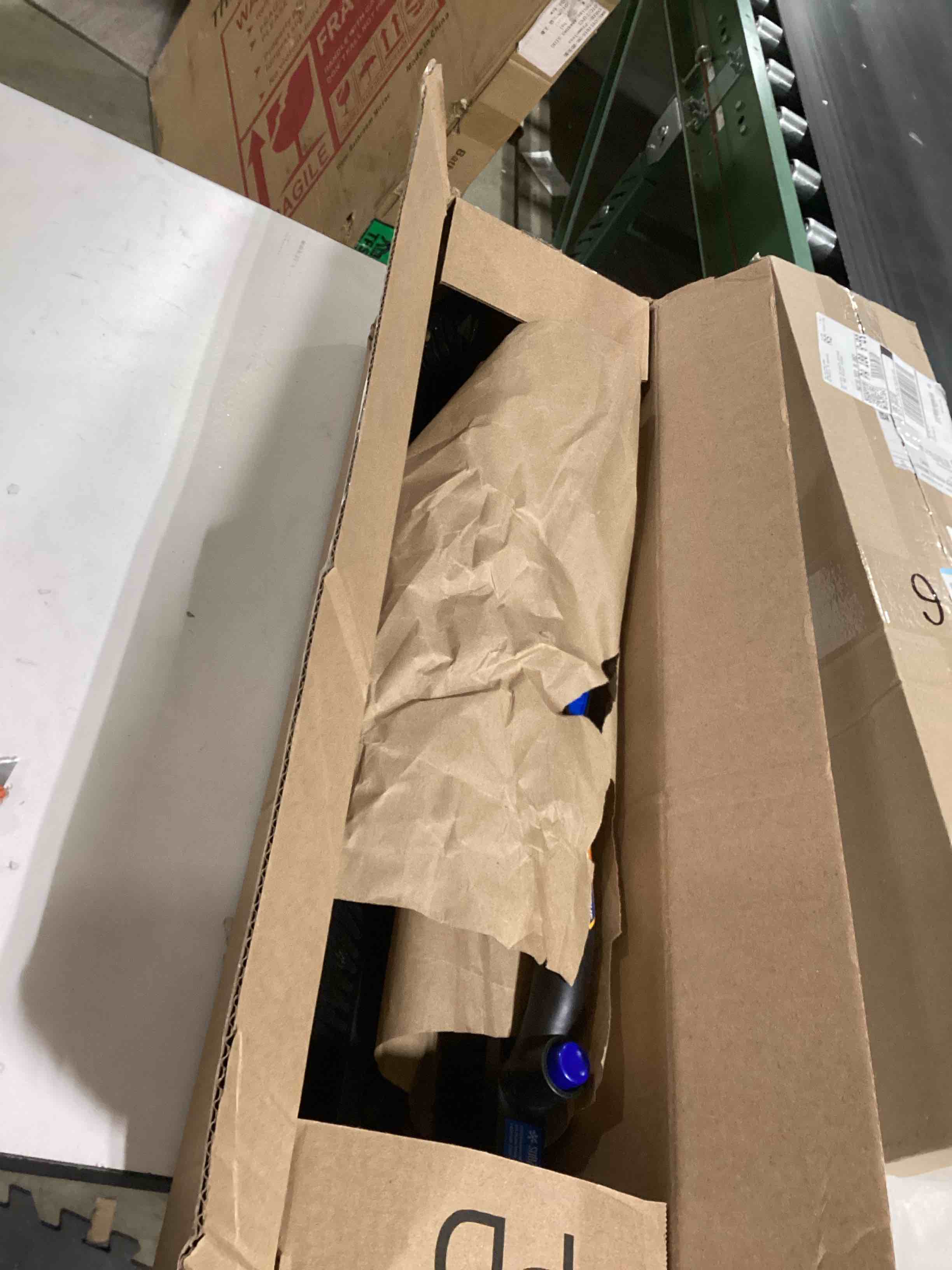 Condition photo showing As Is for SubZero 3512PBT 35" Pivoting Head Extendable Snowbroom with Integrated Foam Squeegee and Ice Scraper