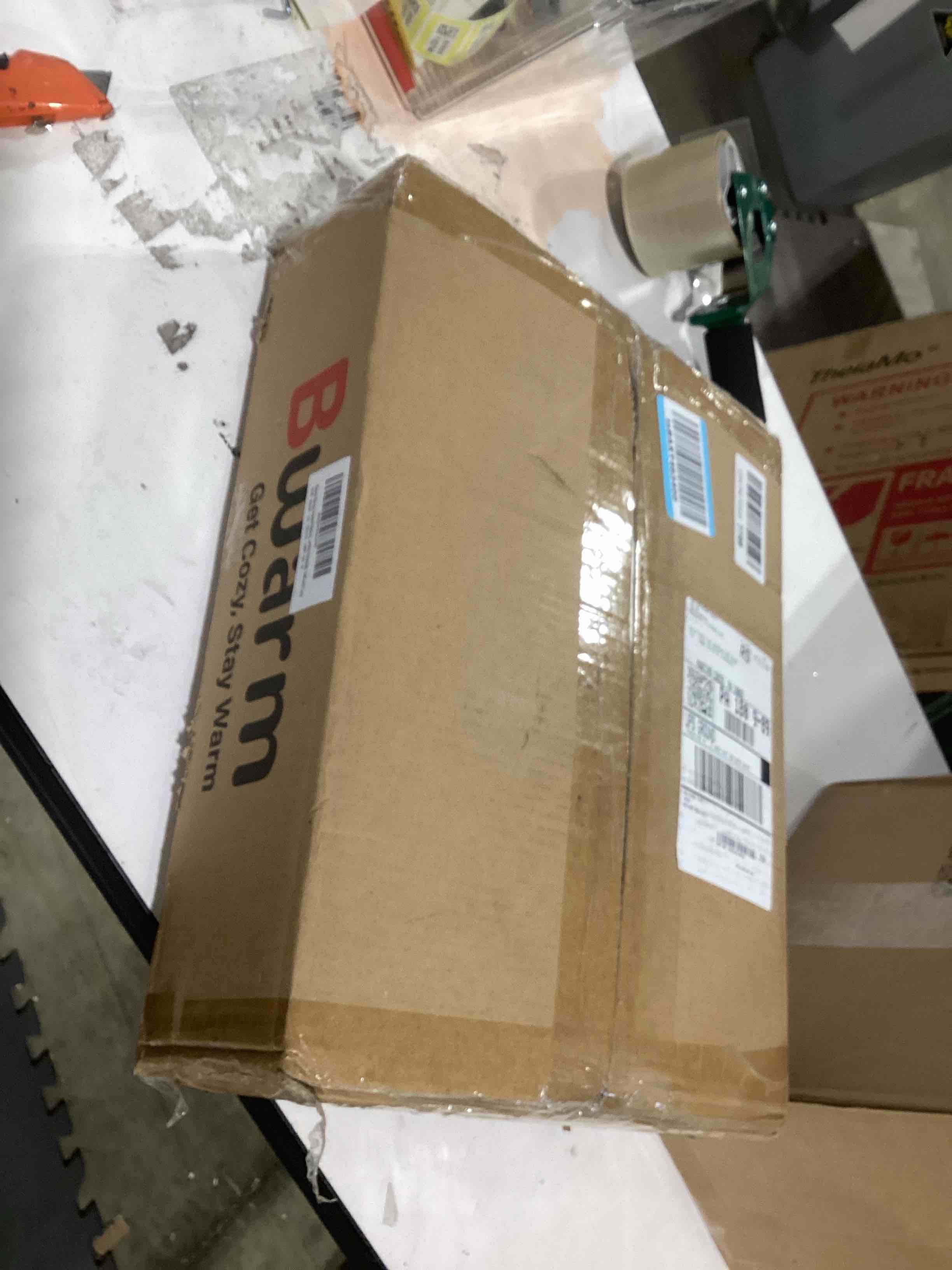 Condition photo showing Good Condition for Bwarm Electric Heated Mattress Pad Twin Size, 39" x 75", Bed Warmer, 9 Heat Settings, 1-12 Hours Auto Off, Deep Pocket, Fast Heating, Machine Washable, Soft and Cozy