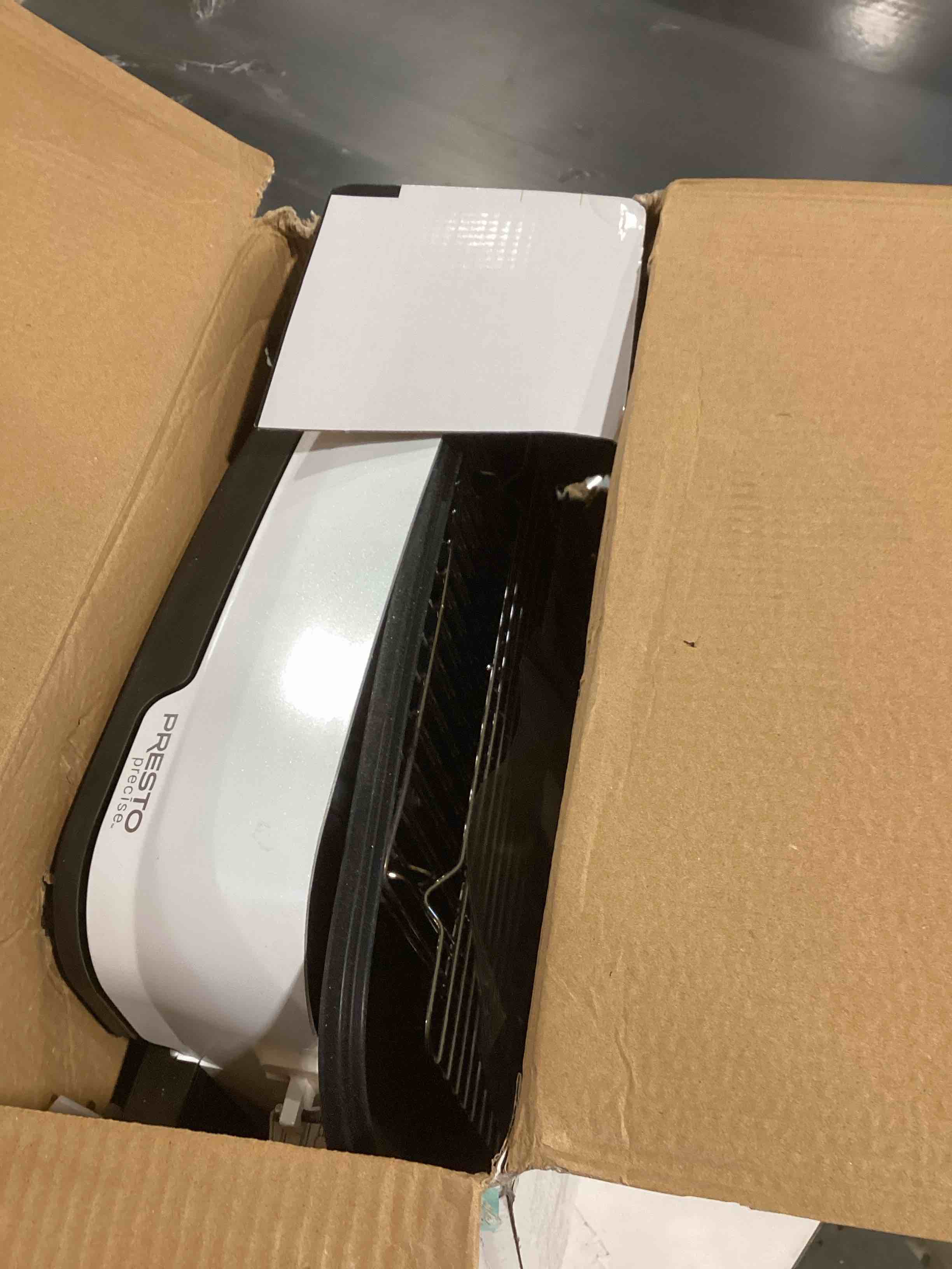 Condition photo showing As Is for Presto 06854 Tuxedo Digital Precision Skillet, Sous Vide, Multi-Cooker