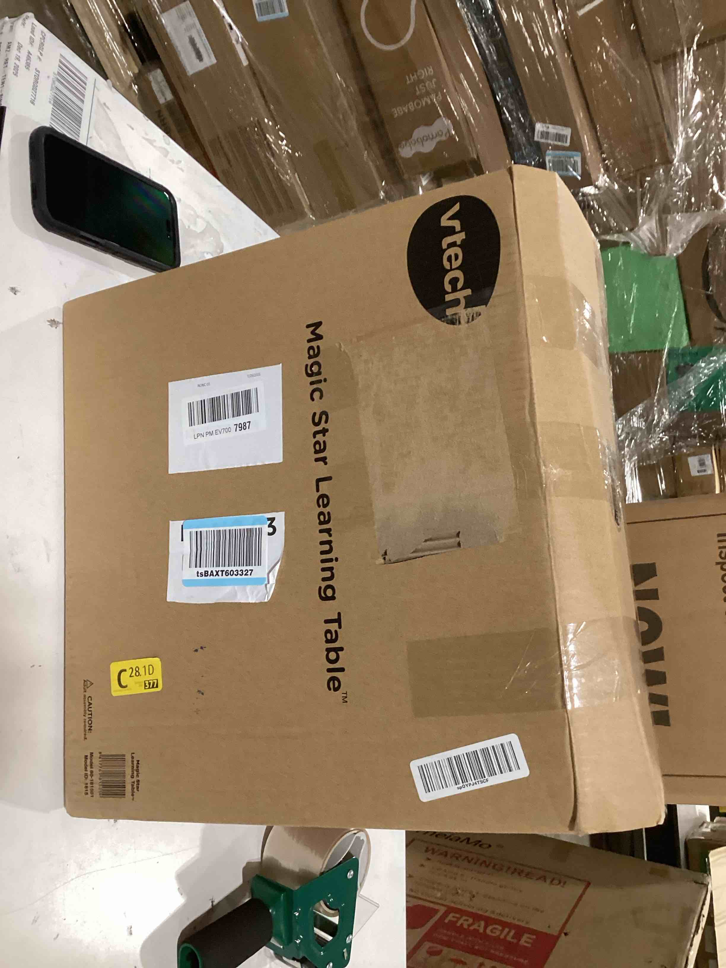 VTech Magic Star Learning Table (Frustration Free Packaging), Yellow