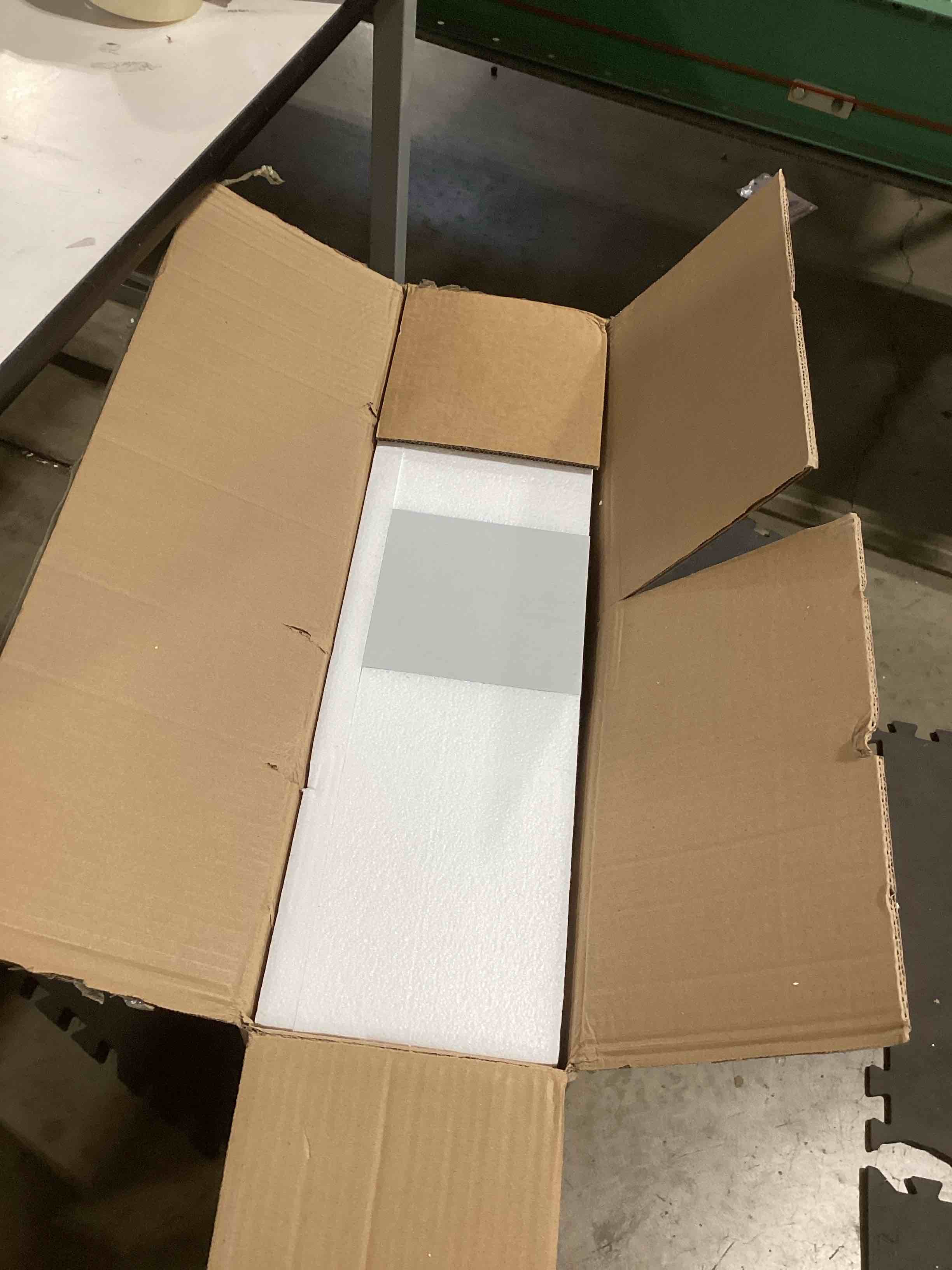 Condition photo showing Good Condition for Keonjinn Round LED Medicine Cabinet 24 Inch, Black Lighted Medicine Cabinet for Bathroom with Mirror