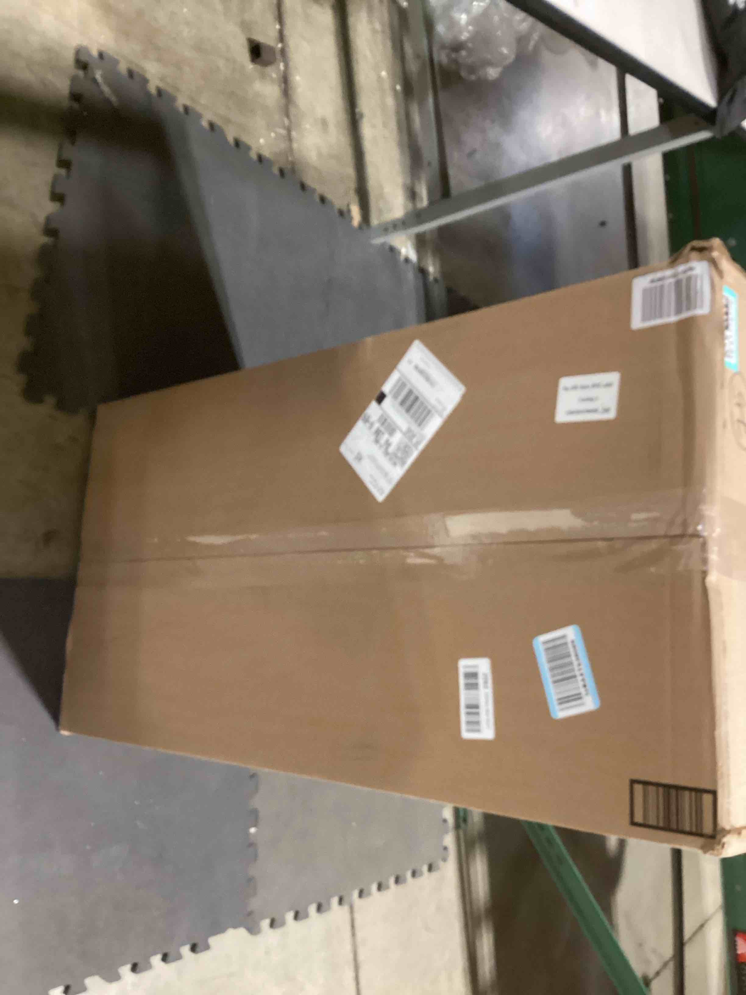 Condition photo showing As Is for 60 Inch Large Prelit Christmas Wreath with 300 Warm White String Lights 8 Lighting Modes Artificial Outdoor Xmas Wreaths With 800 PVC Tips Pine Cones and Berries for Home Front Door Holiday Decoration