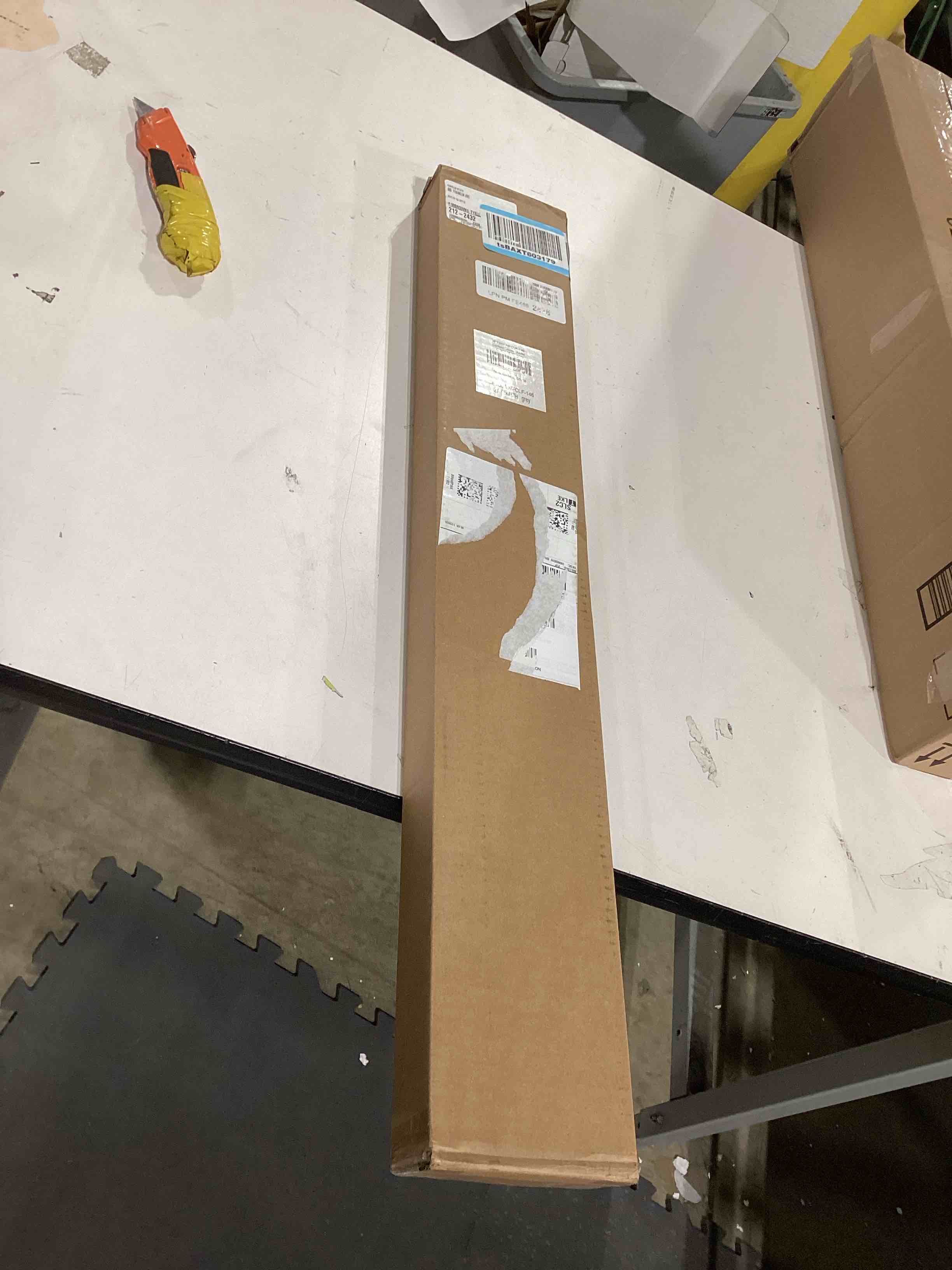 Condition photo showing Good Condition for LazBlinds No Tools No Drill Cordless Cellular Shades, Light Filtering Honeycomb Shades for Home, Thermal Insulation Blinds for Windows, 27" W x 48" H, Grey Light Filtering-grey 27" W x 48" H