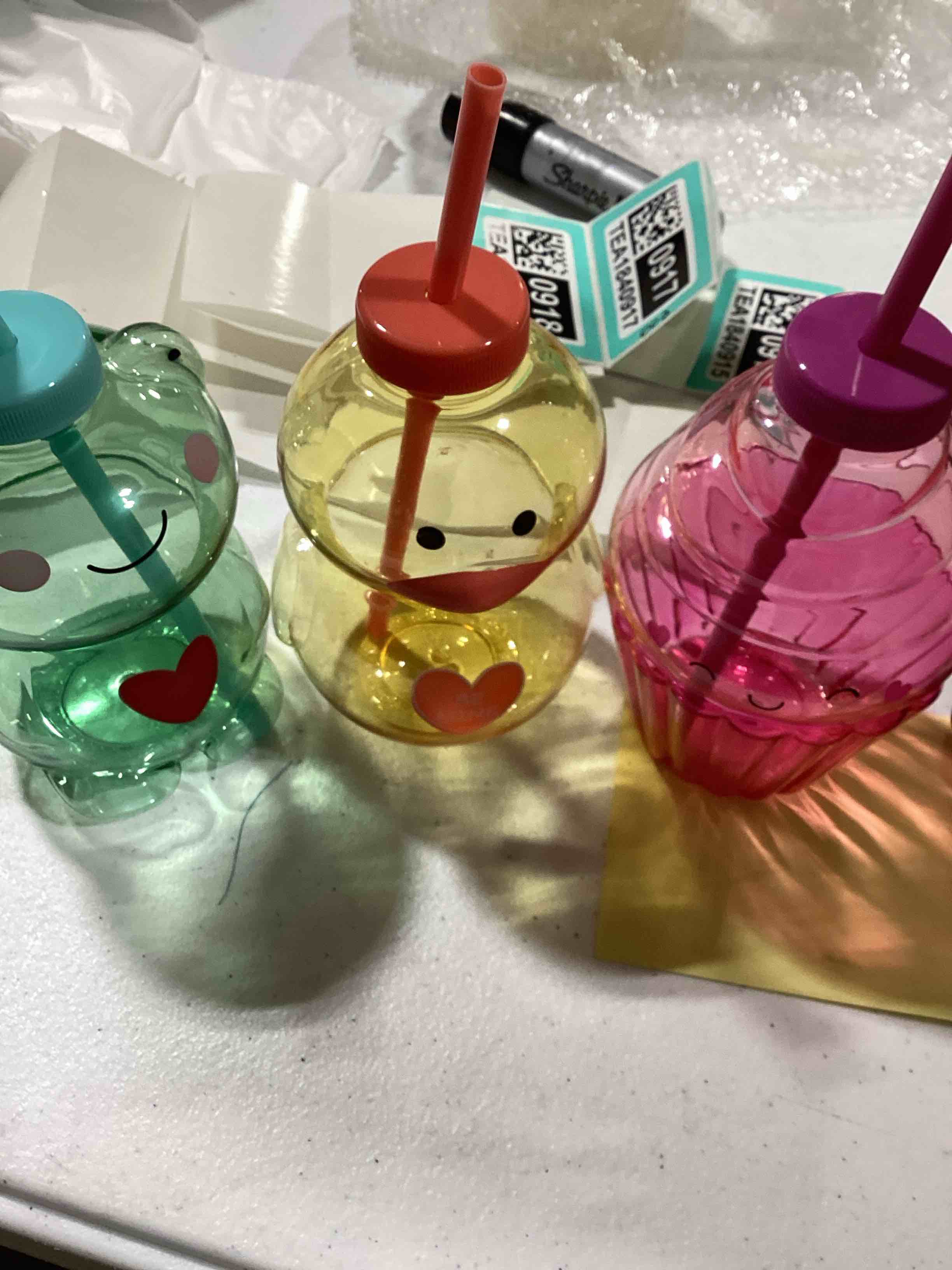 assorted drink vessels