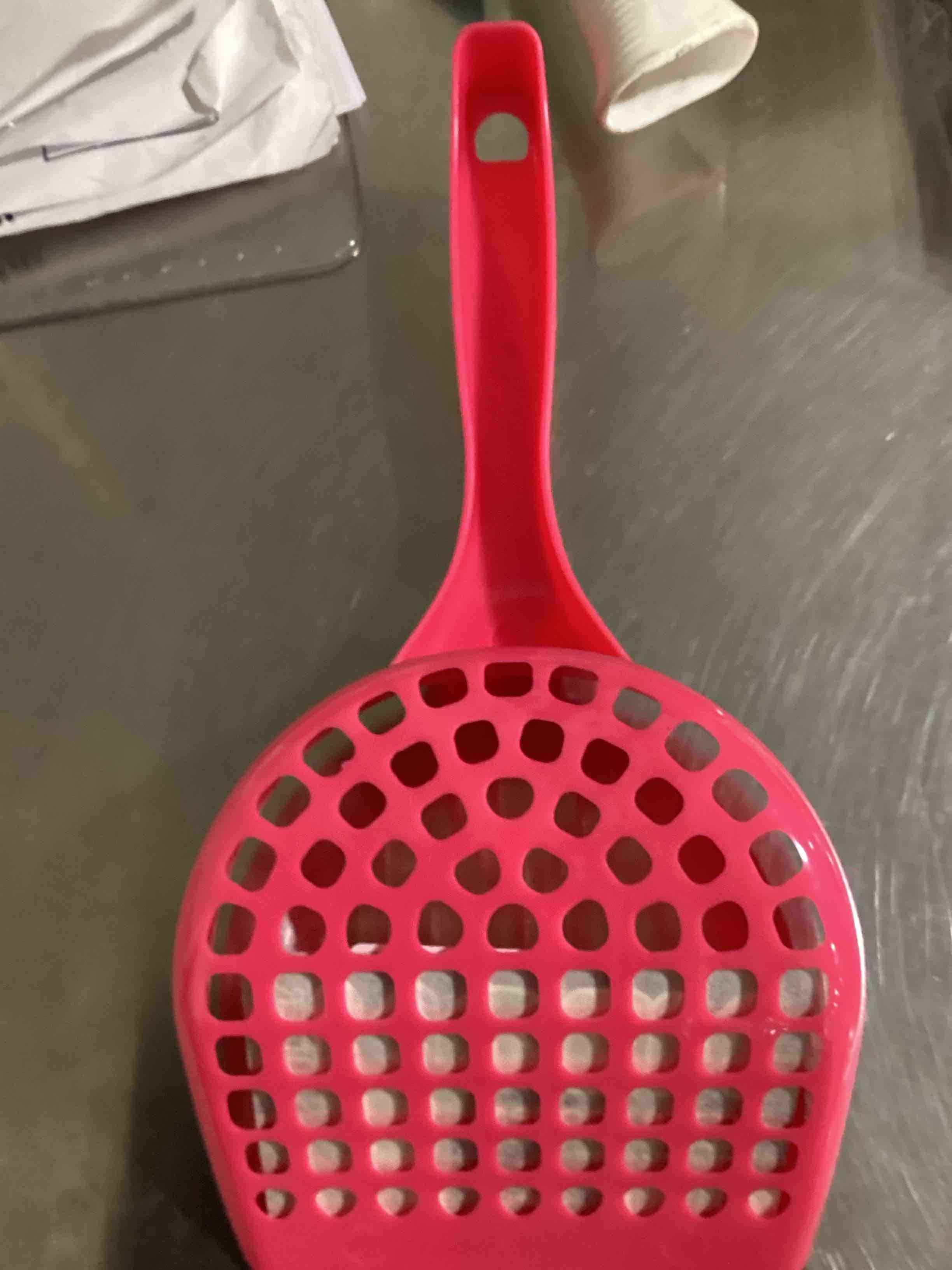Neon, Cat Litter Scoop With Sifter, Pink