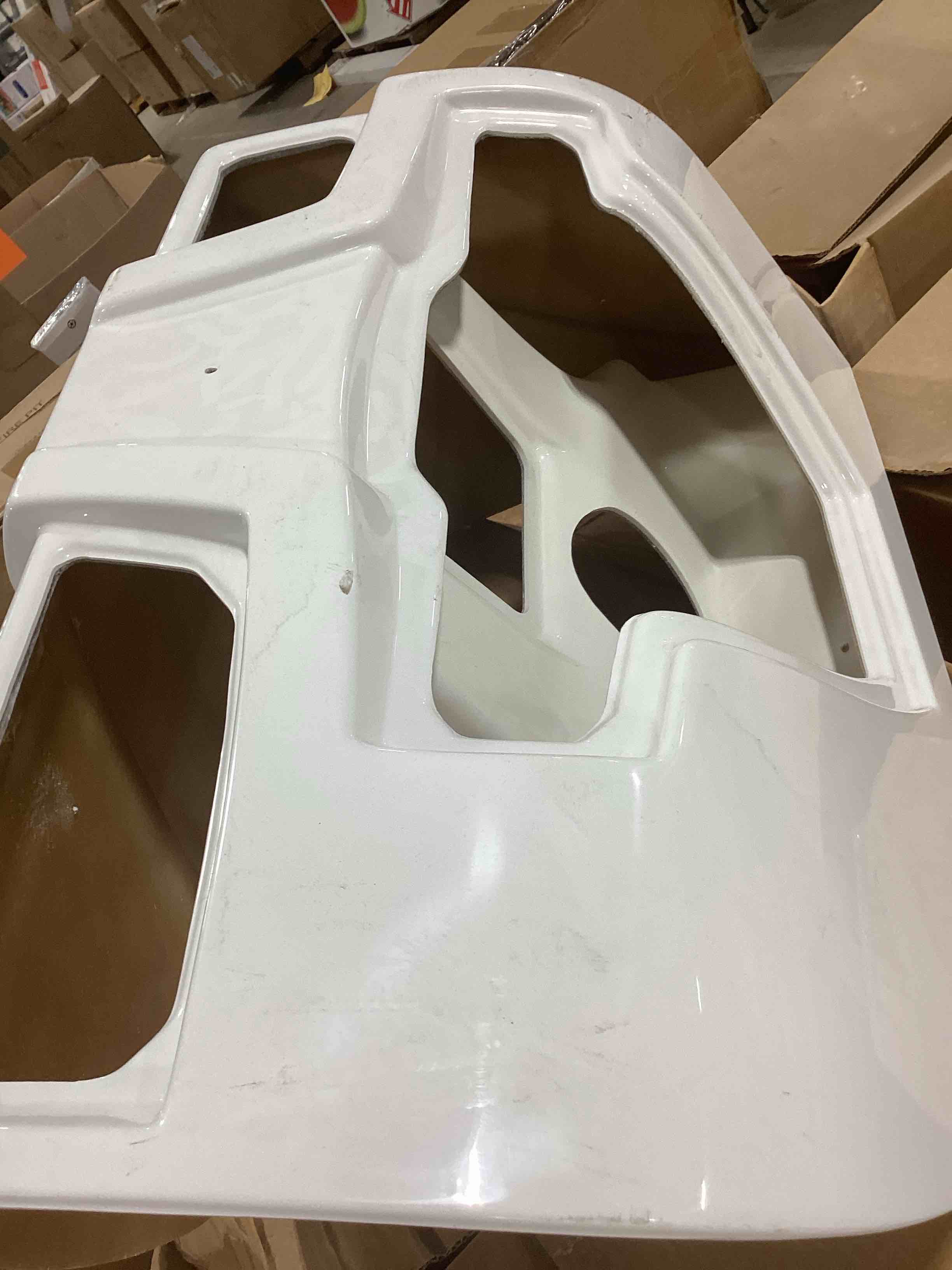 white front fender for a Polaris RZR, likely an aftermarket or replacement part. 