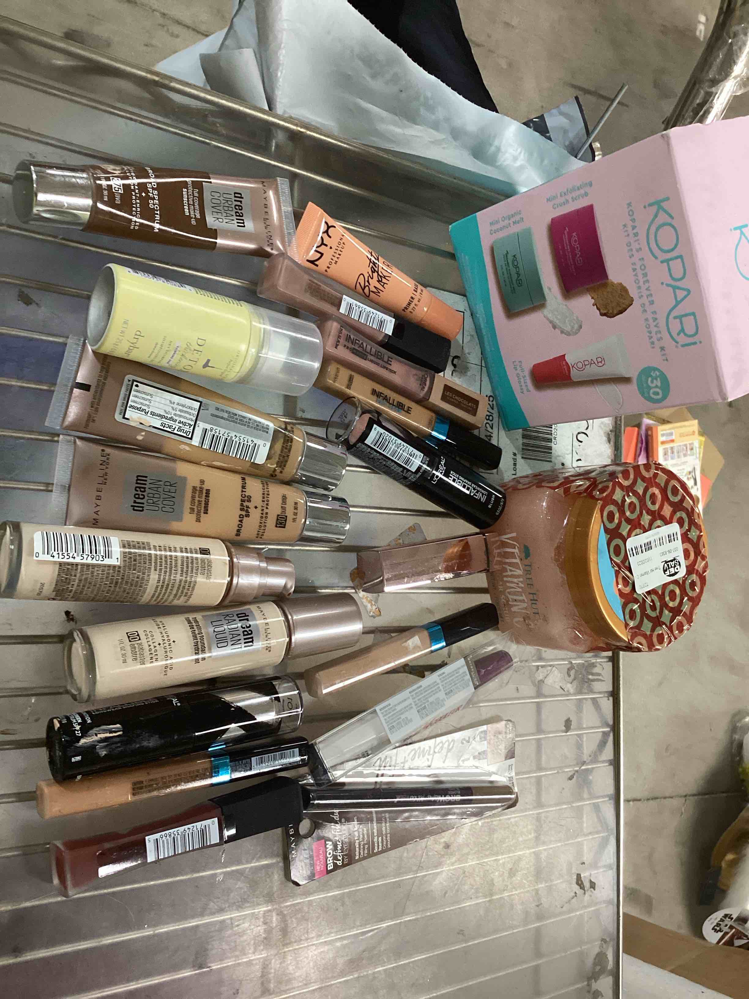 assorted items make-up